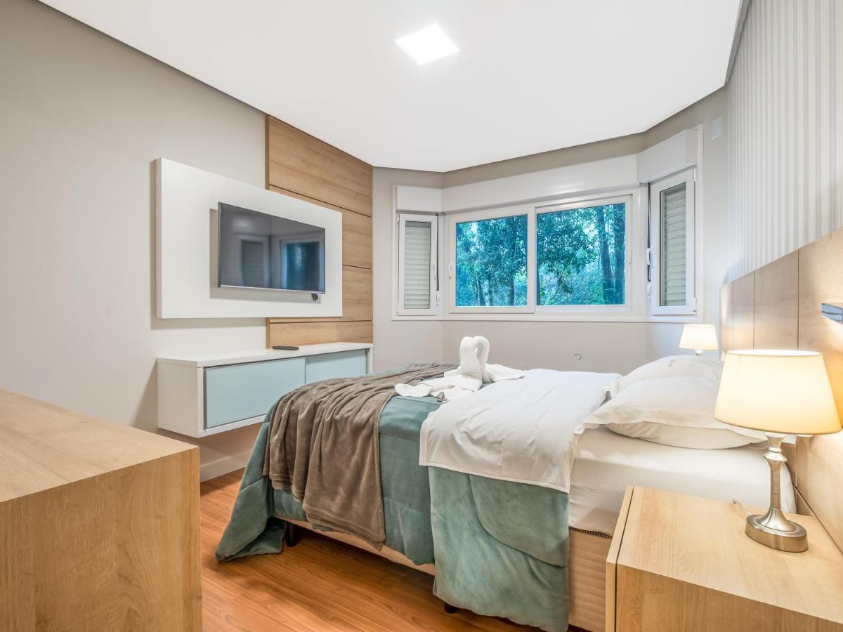 2 Suite, 1 Dormitorio Em Meio A Mata Araucaria A 1,5 Km Centro, Altos De Gramado Luaran gambar