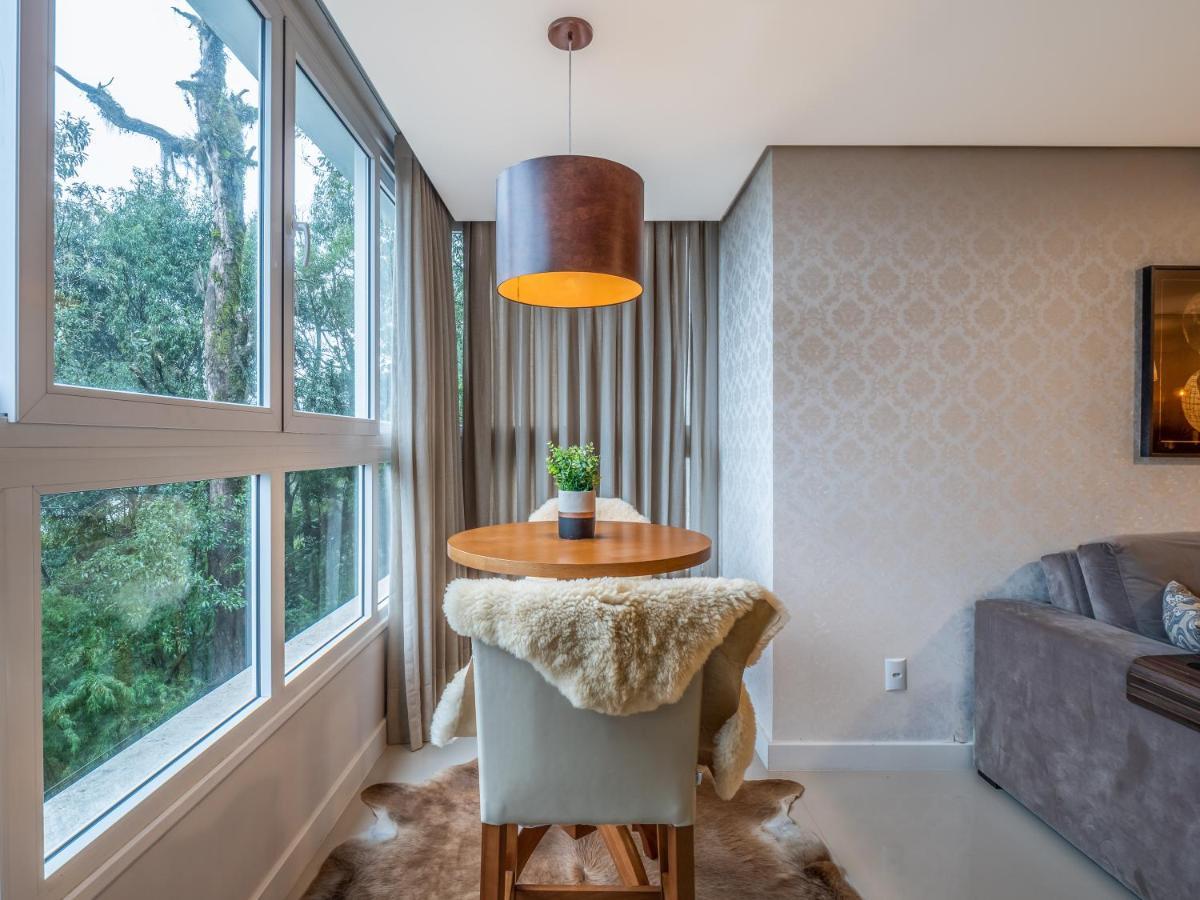 2 Suite, 1 Dormitorio Em Meio A Mata Araucaria A 1,5 Km Centro, Altos De Gramado Luaran gambar